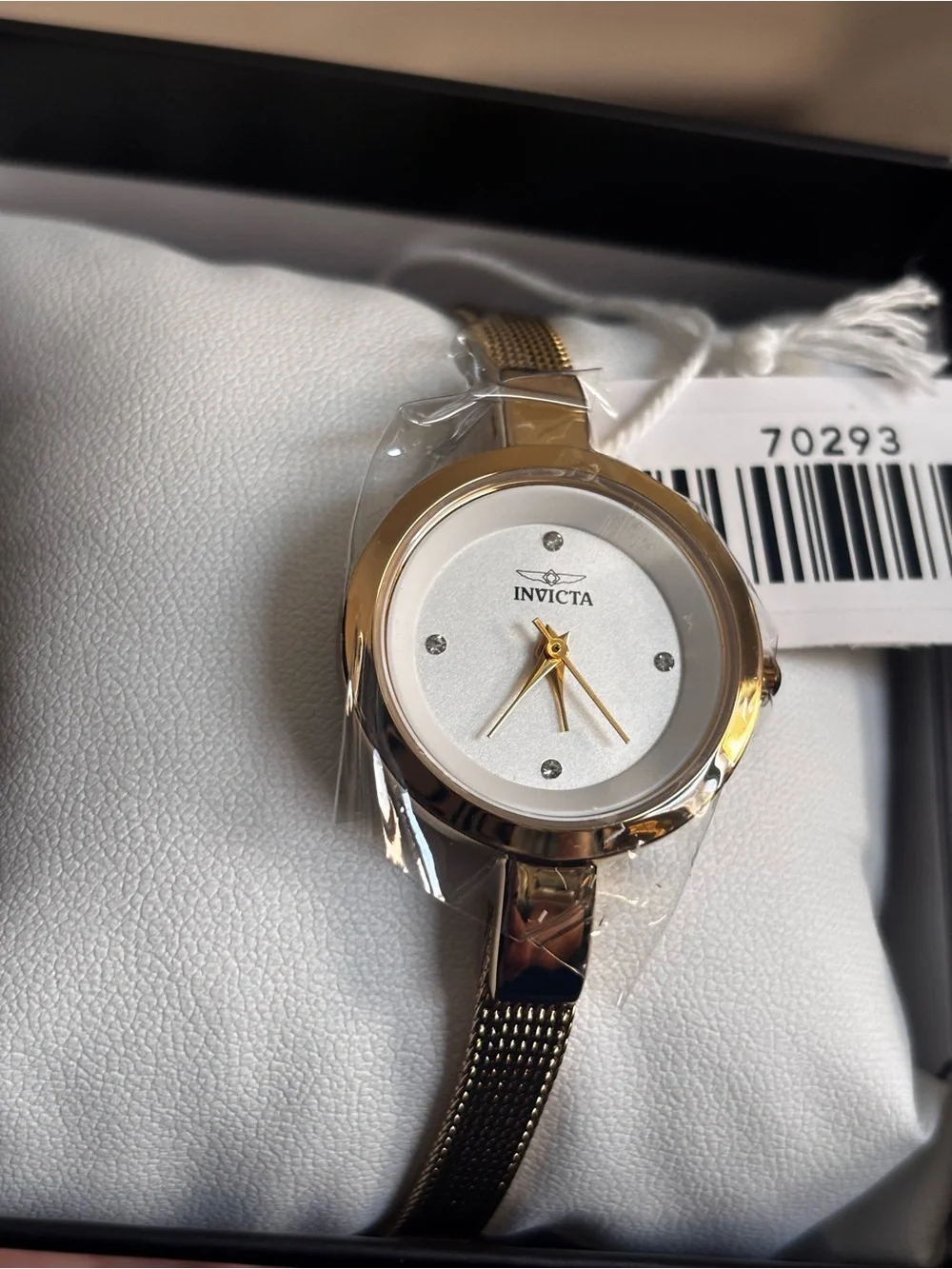 Invicta Women's Gold-Tone Mesh Strap Watch - NIB